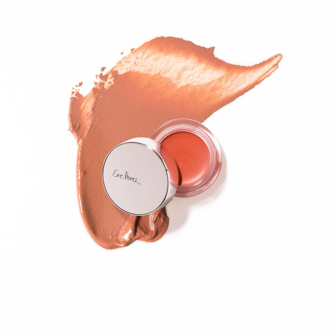 Ere Perez - Natural Carrot Color Pot - Vegan Lip + Cheek Tint (Healthy (Creamy Caramel))