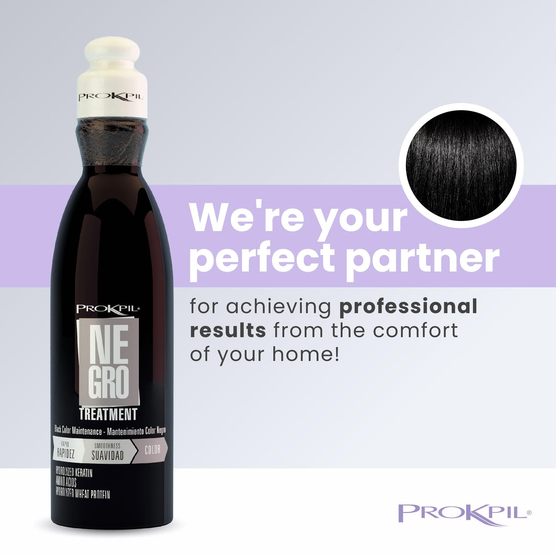 Prokpil | Negro Especial Tratamiento de Color Matizante Matizador para Rubio