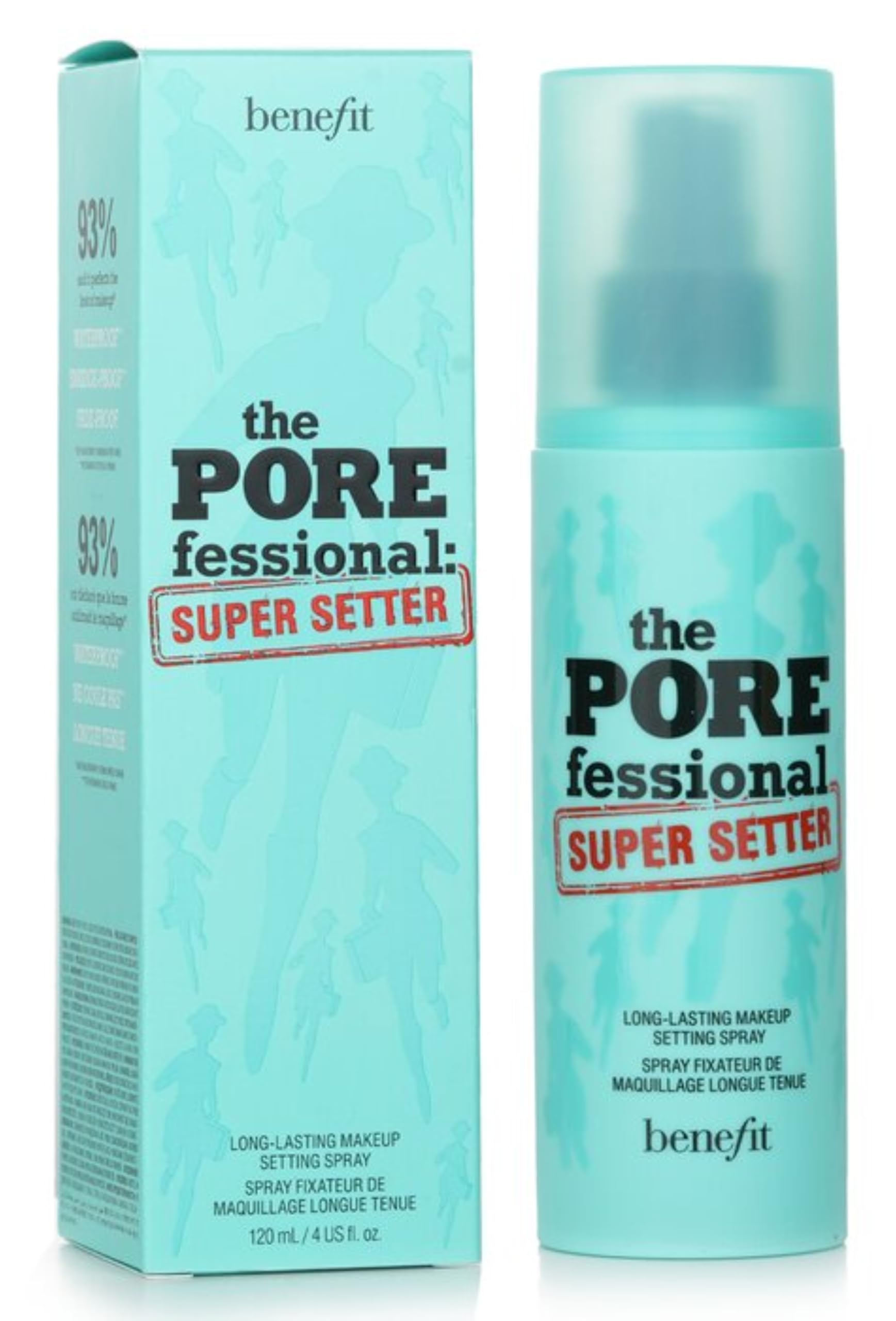 Benefit Cosmetics The POREfessional Super Setter Long Lasting Makeup Spray Face Primer 4 Ounce