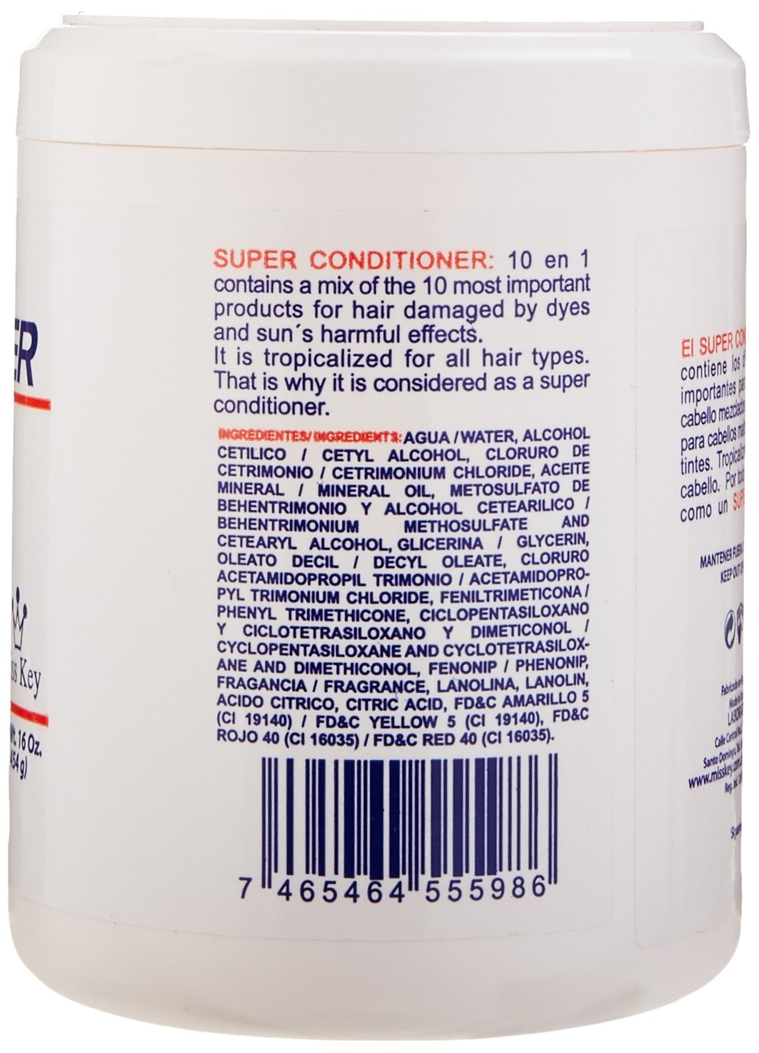 Miss Key Super Conditioner, 16 Ounce