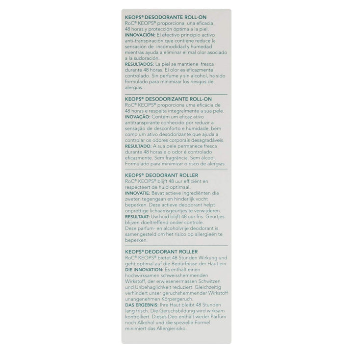 RoC Keops Roll Déodorant 30ml