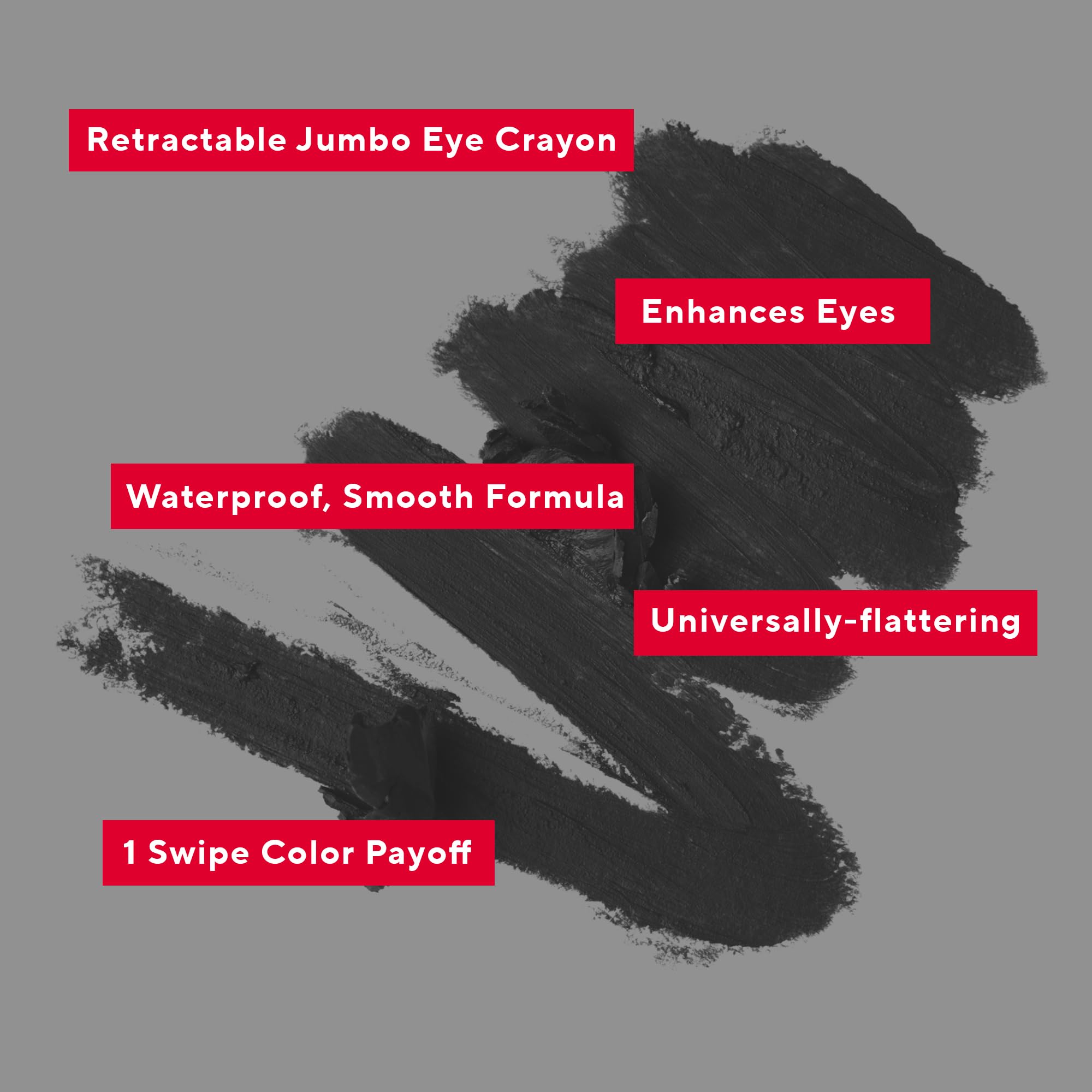 Mirabella Blackmail Eye Crayon Talc-Free, 0.64 Ounce by Mirabell