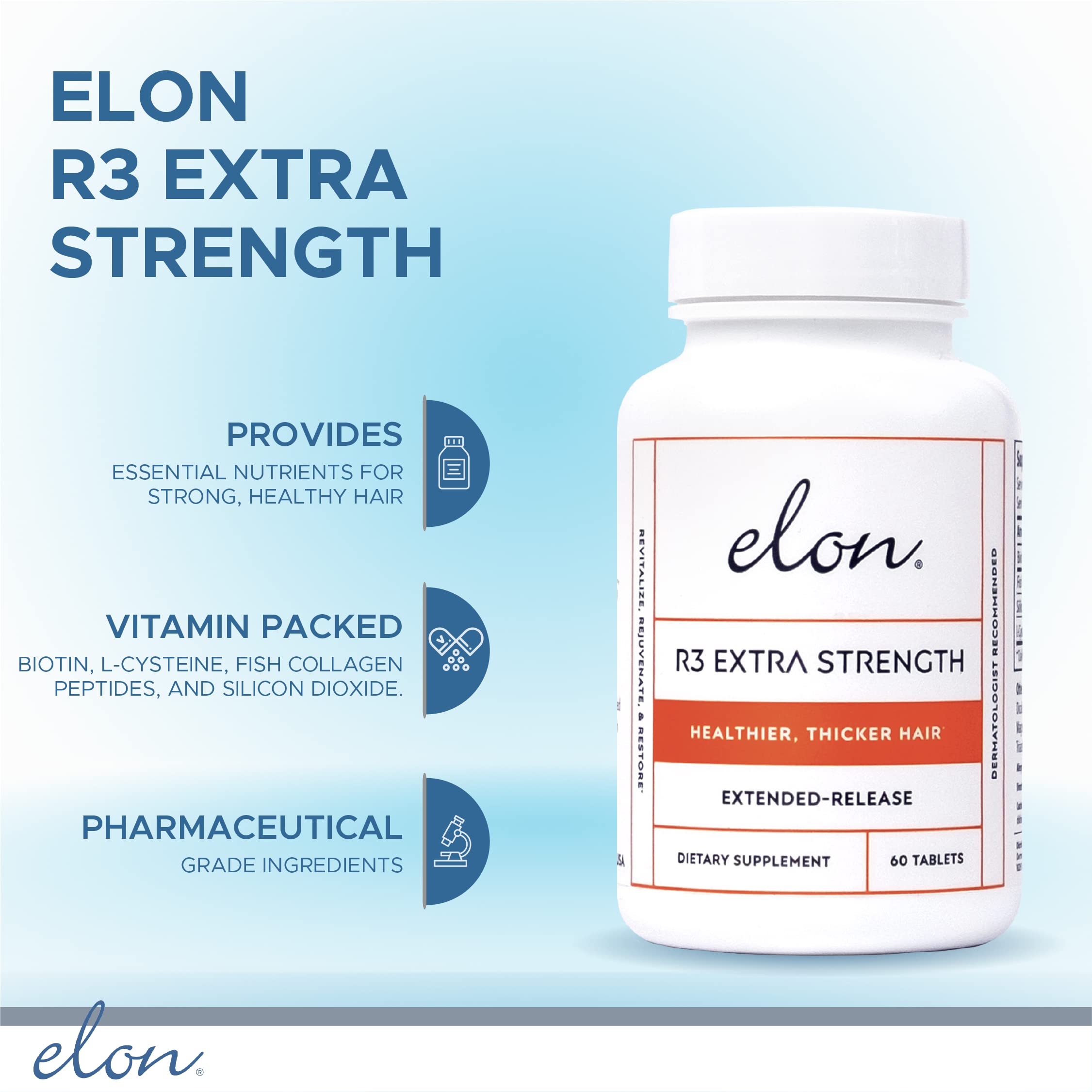 Elon R3 Extra Strength for Hair Growth -2 Pack