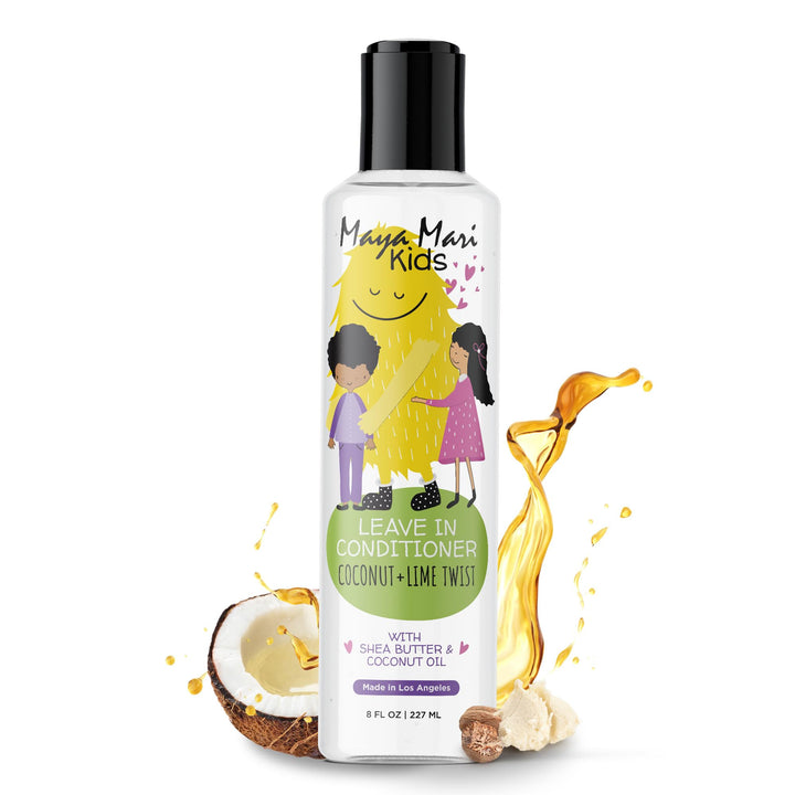 MAYA MARI - Kids Leave-in Conditioner With Coconut Oil, Shea Butter, and Marula Oil, Coconut and Lime Twist, 8 oz