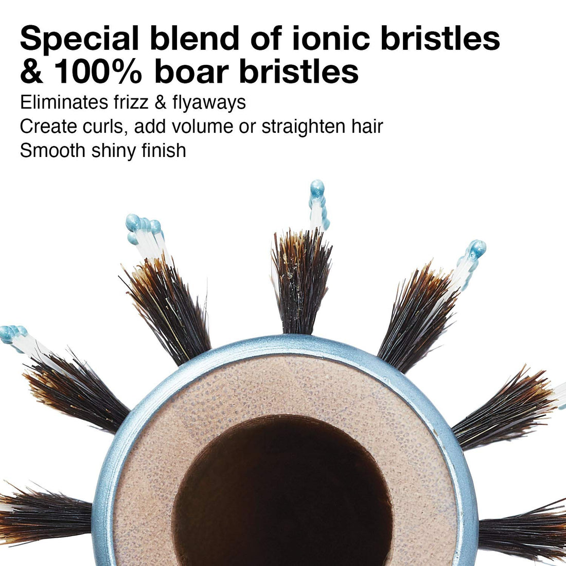 Ã‚ Olivia Garden EcoHair Combo Vent Round Eco-Friendly Bamboo Hair Brush EH-COV18 (2 1/8)