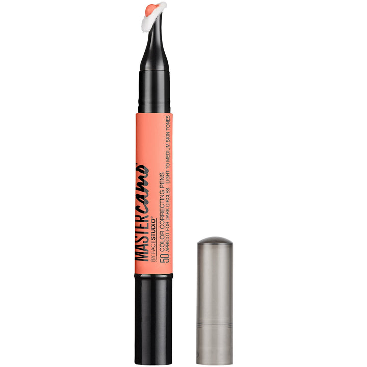 Maybelline Master Camo Color Correcting Pen, Apricot For Dark Circles, light-med, 0.05 fl. oz.