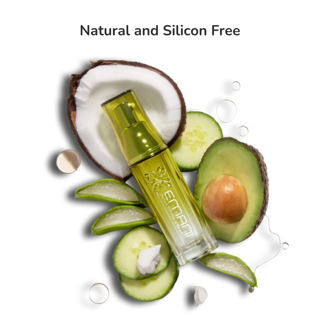 EMANI Vegan Cosmetics Perfect10 Primer Serum, 1.35 Fluid Ounce