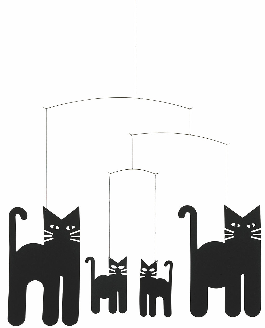 Flensted Mobiles Cats Hanging Mobile - 18 Inches - Premium-Grade Cardstock