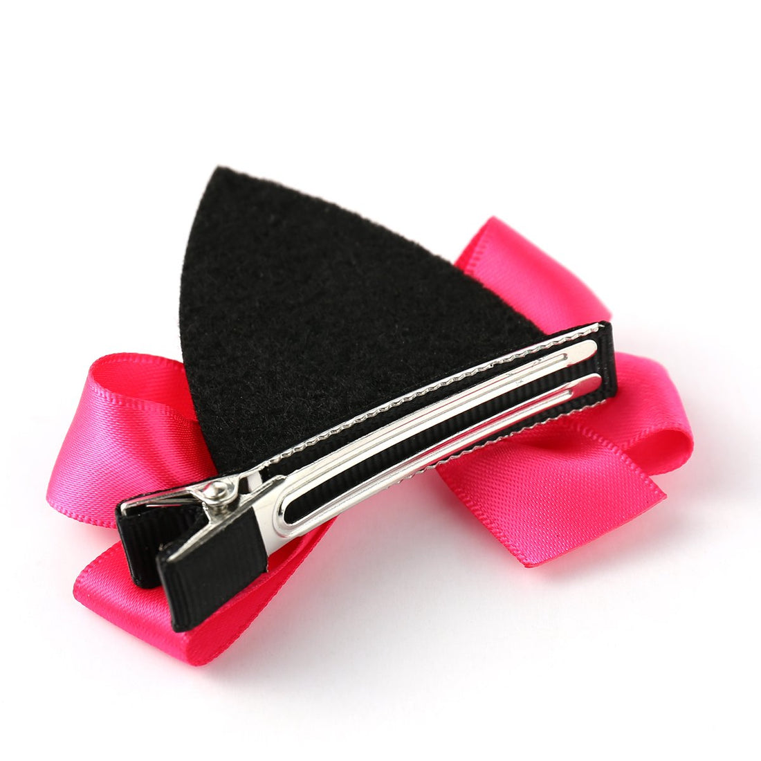 OneDor Sparkle Shiny Hair Bow Ribbon Clip sets for Babies, Toddlers, Young Girls, and Children (Animal-8 Pairs)