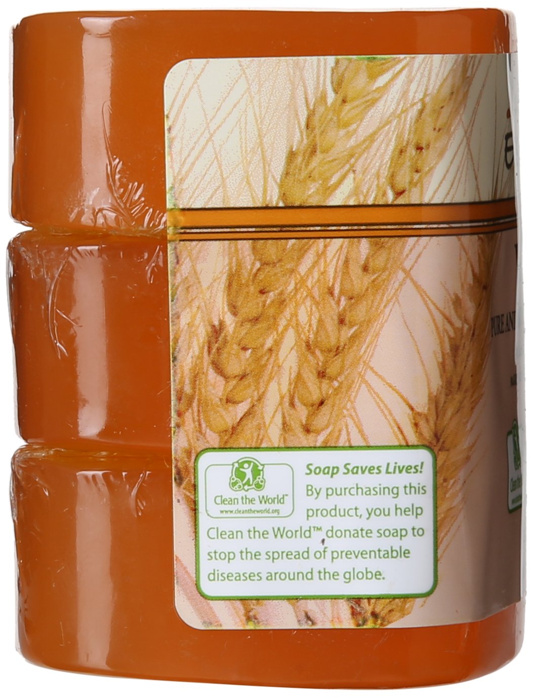 Essentials by Clearly Natural Glycerin Bar Soap, Vitamin E, 4-Ounce, Pack of 3 - CASE