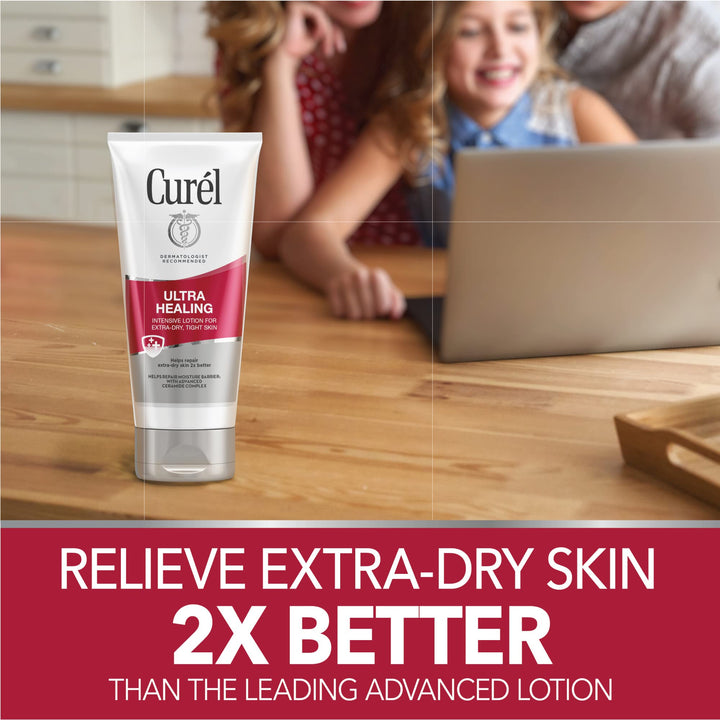 Curel Ultra Healing Lotion, 2.5 Ounce (Pack of 4)