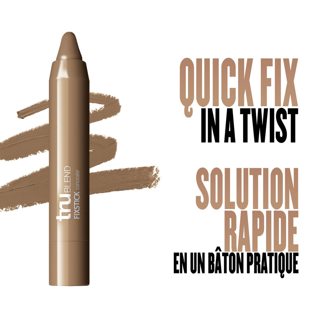 COVERGIRL Trublend Fixstick Concealer Deep D5-7 0.123 Oz, 0.120-Fluid Ounce
