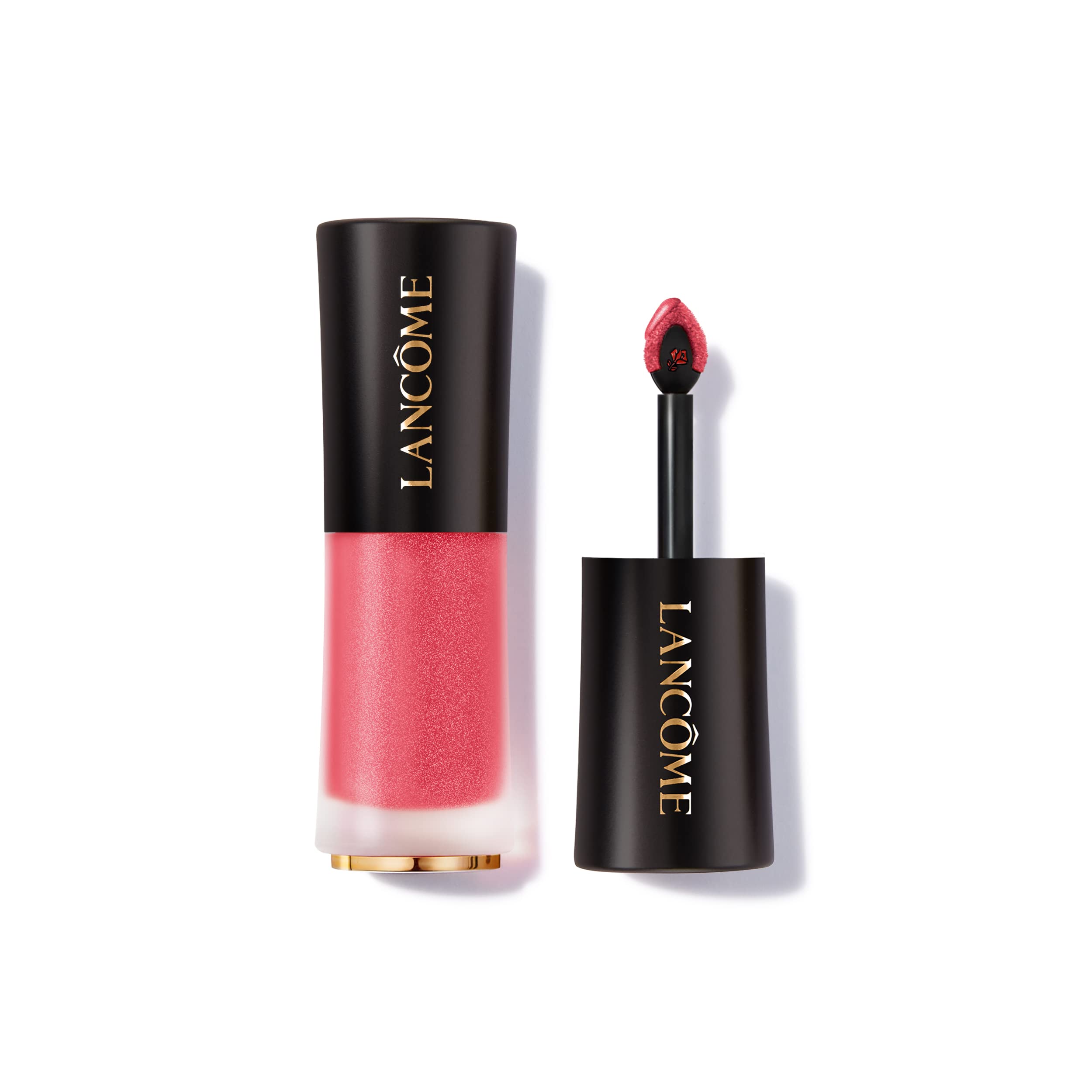 Lancôme L'Absolu Rouge Drama Ink Semi-Matte Liquid Lipstick - Highly Pigmented - All Day Wear - 311 Rose Cherie