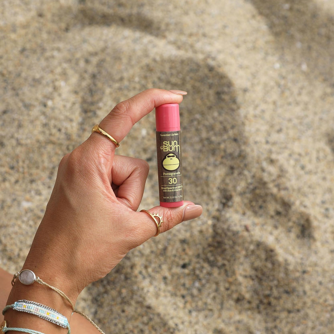 Sun Bum SPF 30 Lip Balm Pomegranate/0.15-Ounce AD