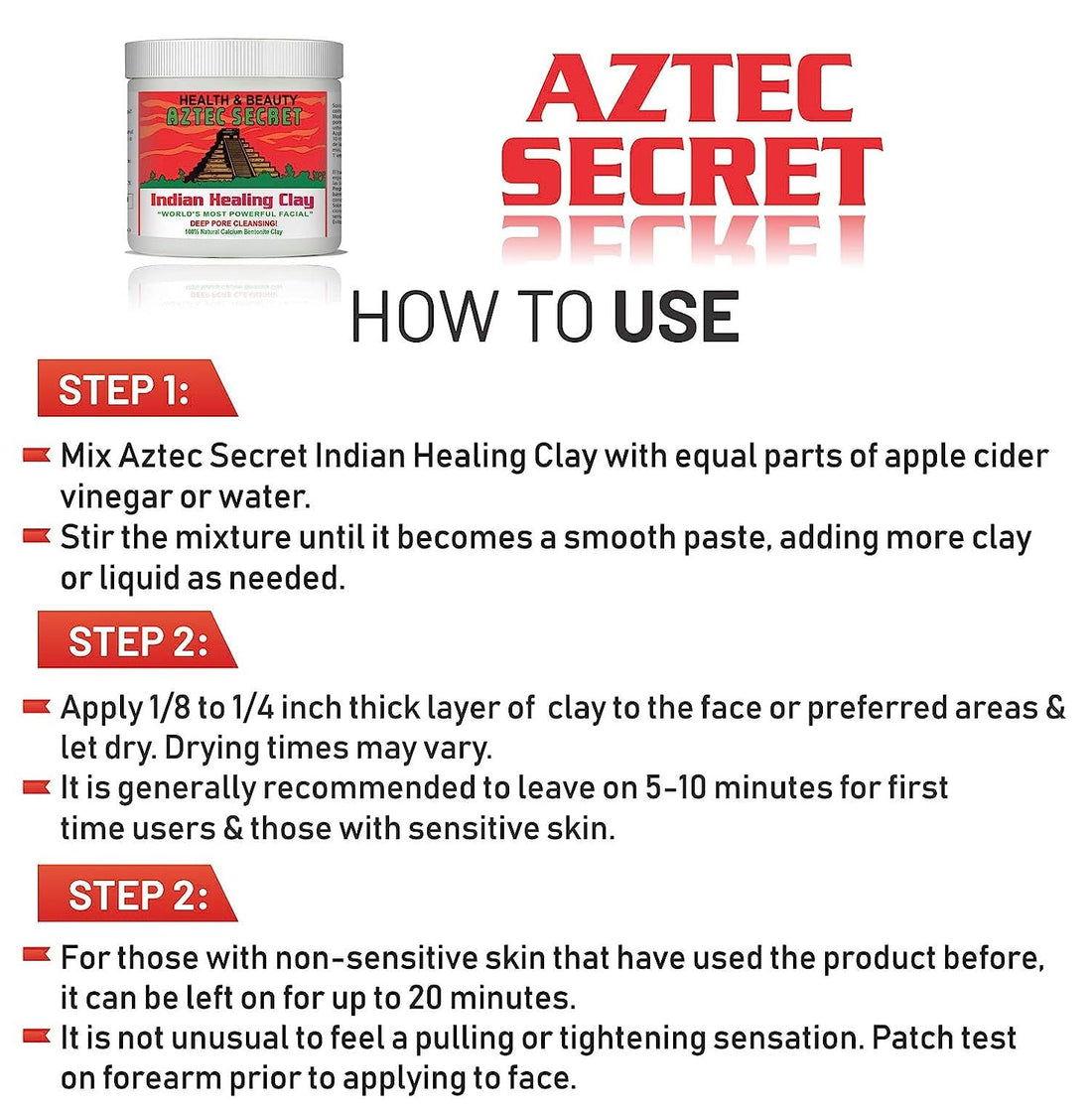 Verem Indian Healing Clay Deep Pore Cleansing Facial & Body Mask Natural Calcium Bentonite For Open Pores Tanning Pigmenration Black Heads Acne UNISEX (454 Grams) (Pack of 3)