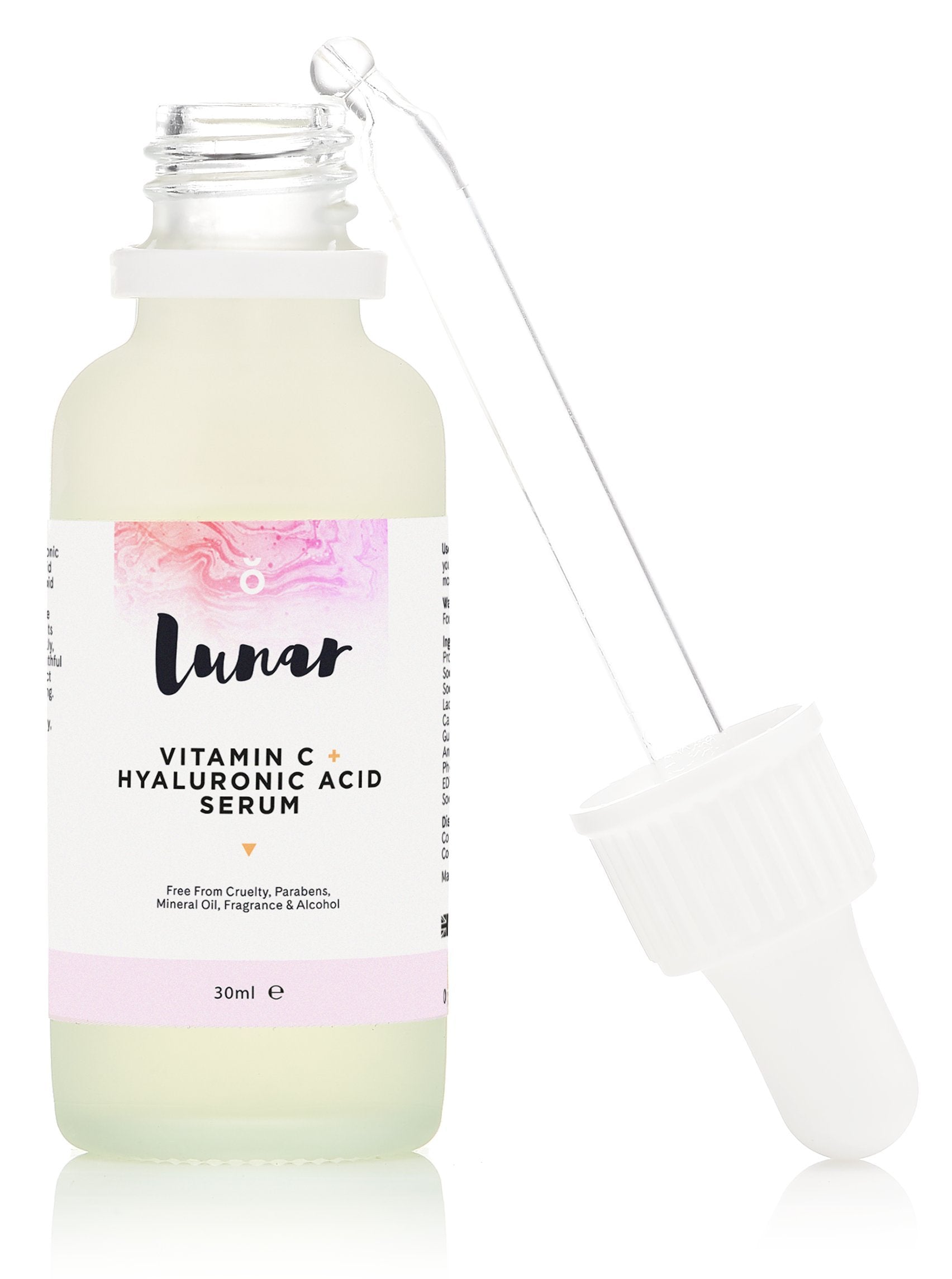 Vitamin C Hyaluronic Acid Serum for Face and Skin by Lunar 30ml