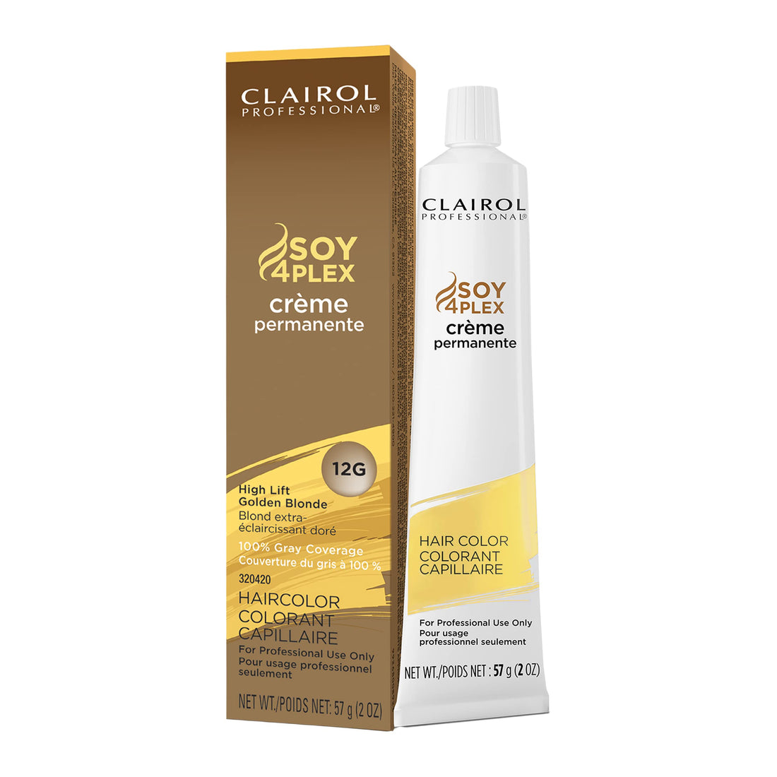 Clairol CrÃƒ¨me Permanent 12G High Lift Golden Blonde, 2 oz