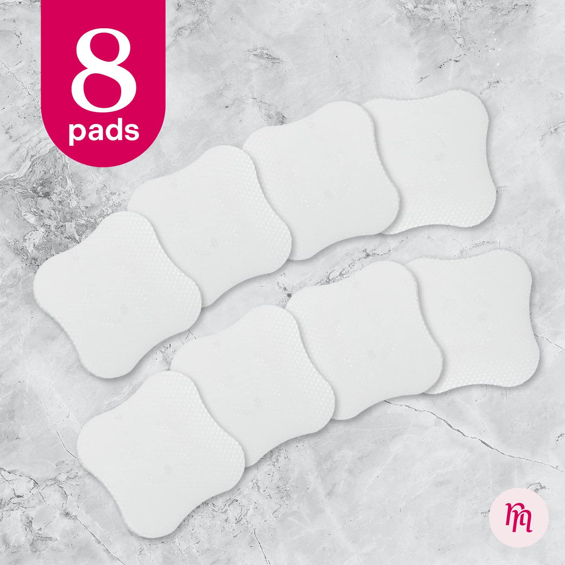 Nurse & Nourish [8 Pads] Hydrogel Pads for Breastfeeding Soreness Support - Immediate Relief Nipple Gel Soothing Pads - Easy Apply Gel Nipple Pads for Breastfeeding - Reusable Form Adjusting Gel Pads
