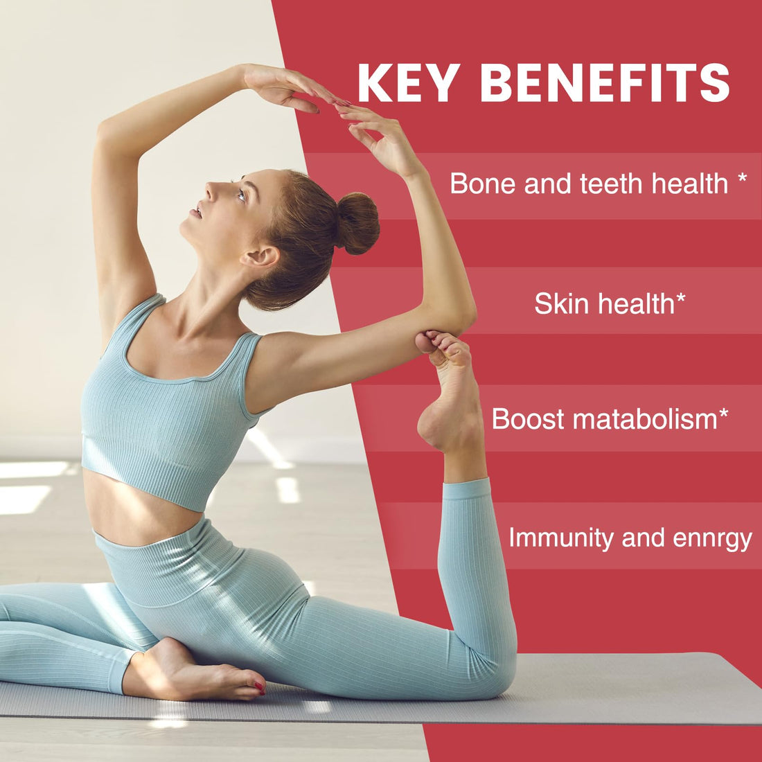 Nature's Key Women's Strawberry Flavored Multivitamin Gummies, 90 Count, Immune Support, 18 Essential Vitamins, Niacin, Pantothenic Acid, Biotin, Calcium & Folic Acid