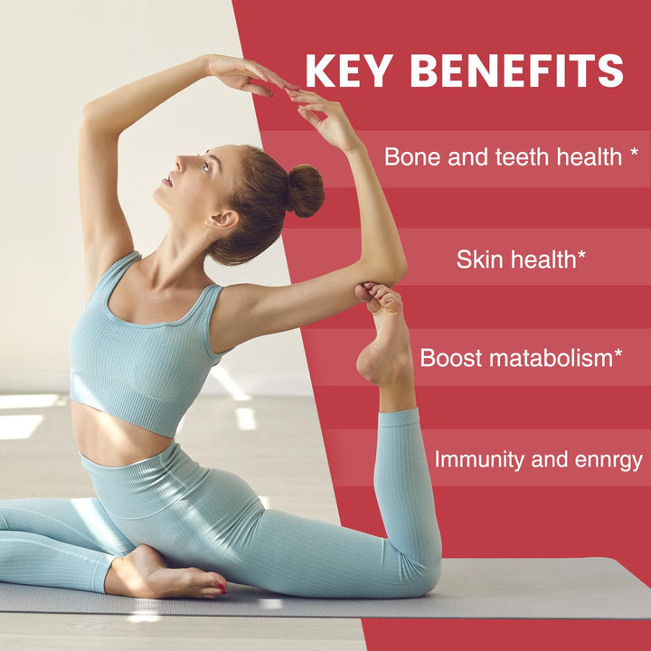 Nature's Key Women's Strawberry Flavored Multivitamin Gummies, 90 Count, Immune Support, 18 Essential Vitamins, Niacin, Pantothenic Acid, Biotin, Calcium & Folic Acid