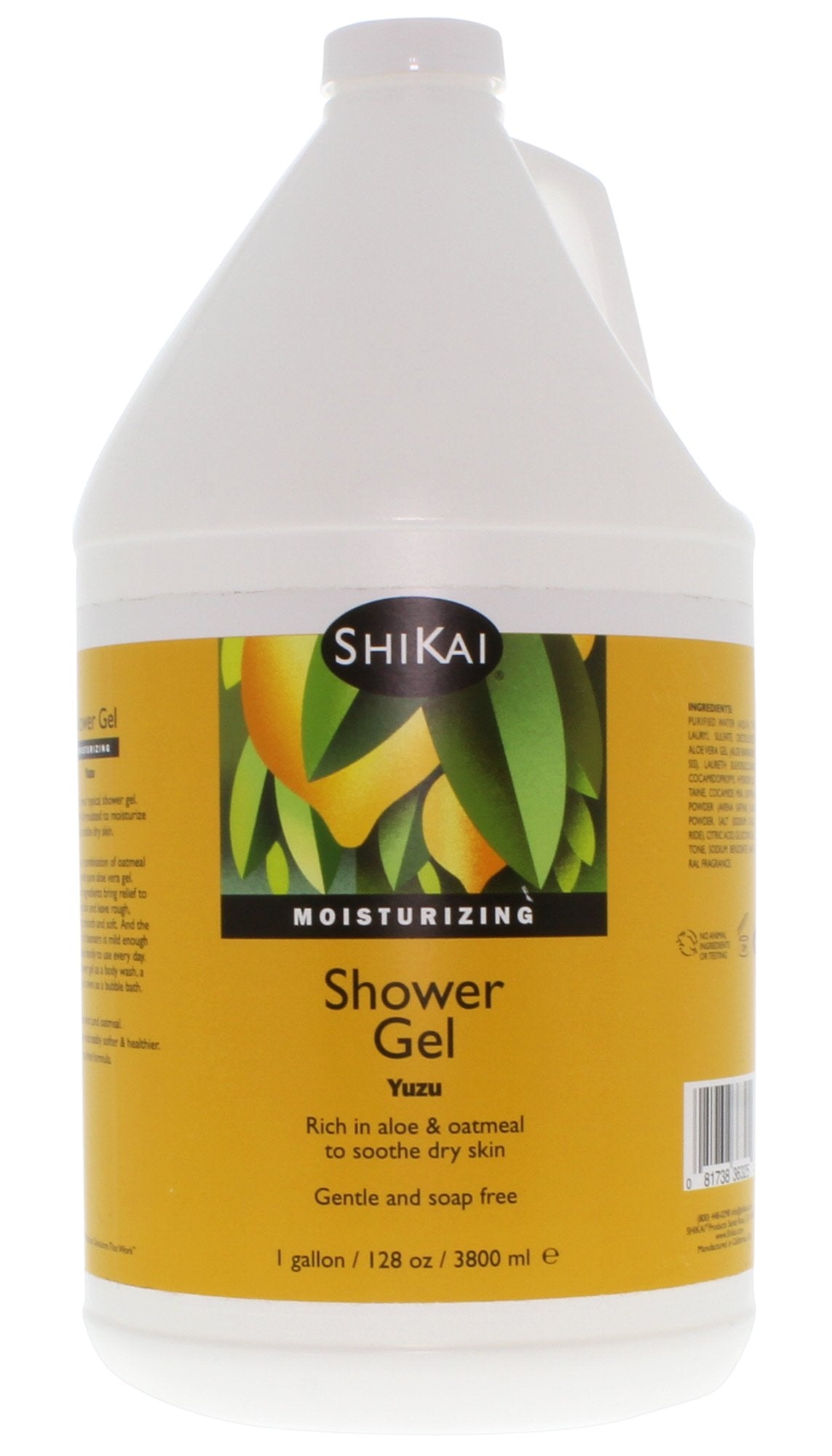 Shikai All Natural Moisturizing Shower Gel Yuzu -- 1 Gallon