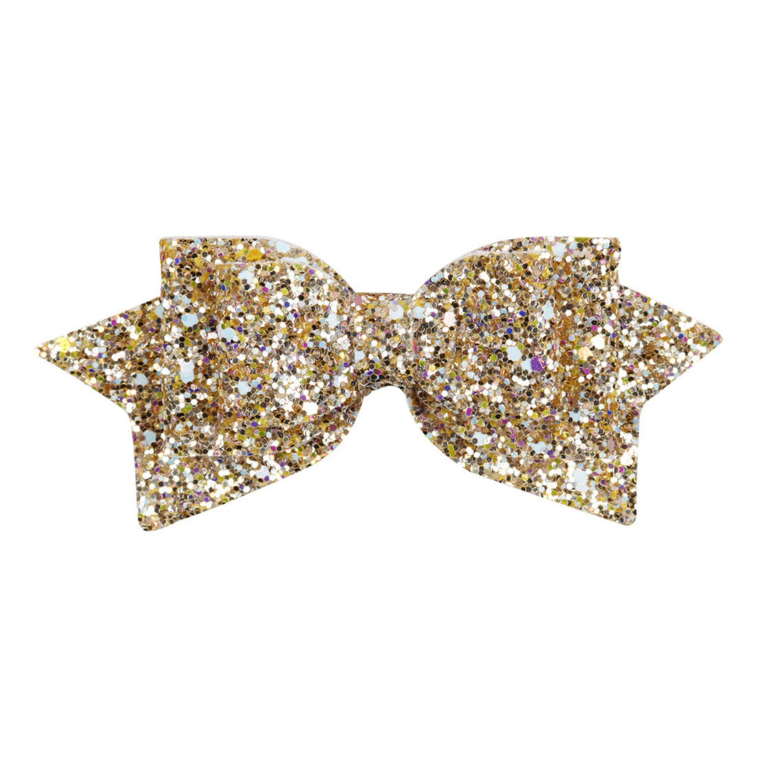 ZOONAI 5 Inch Baby Girl Glitter Bows Boutique Hair Clip Teens Toddlers Glitter Sequins Hairpin Headwear