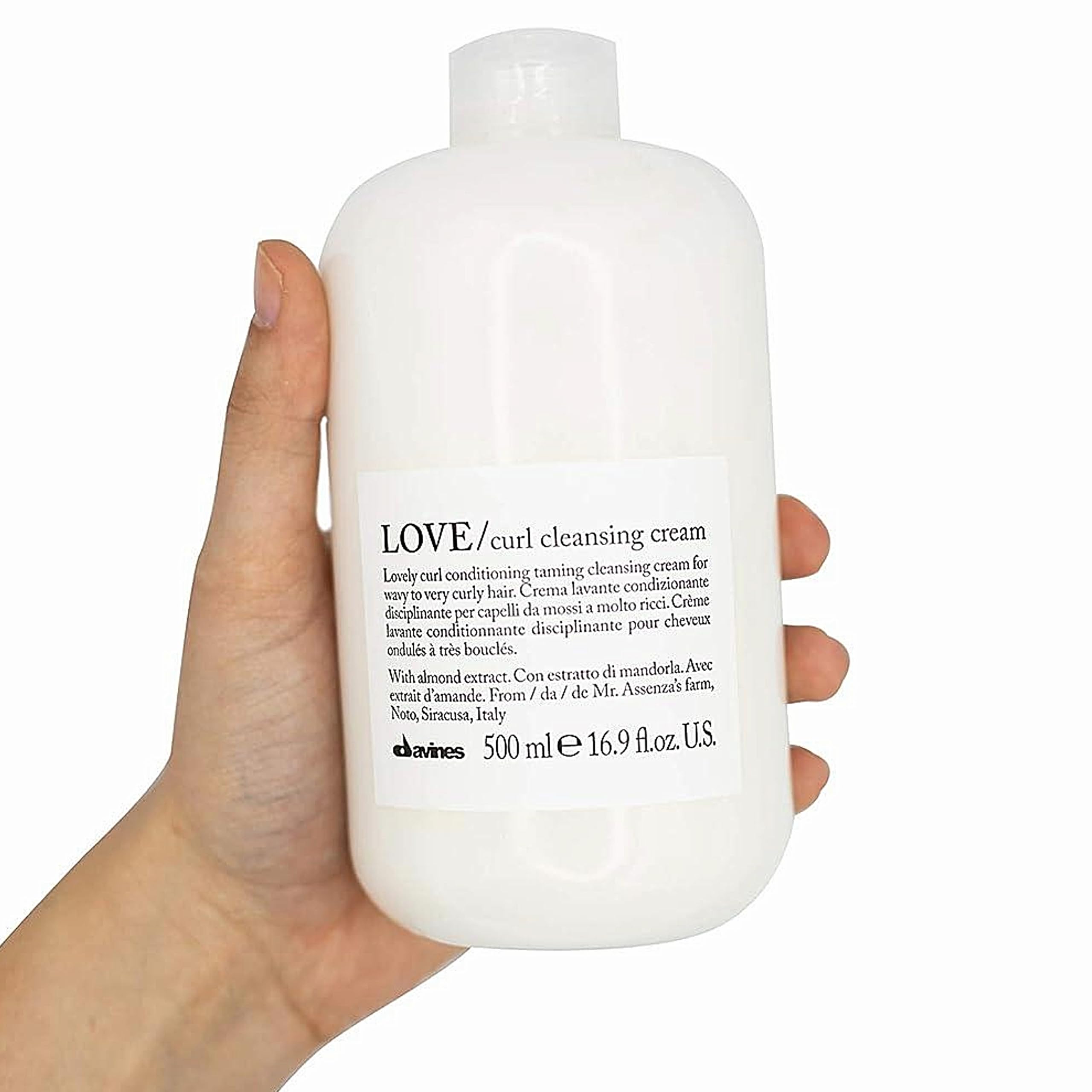 Davines Love Curl Cleansing Cream, 16.9 fl. oz.