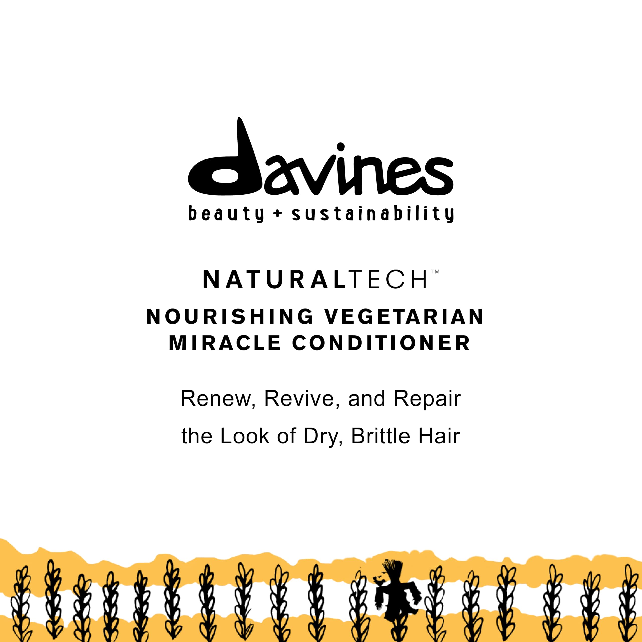 Davines Nourishing Vegetarian Miracle Conditioner, 8.84 oz.