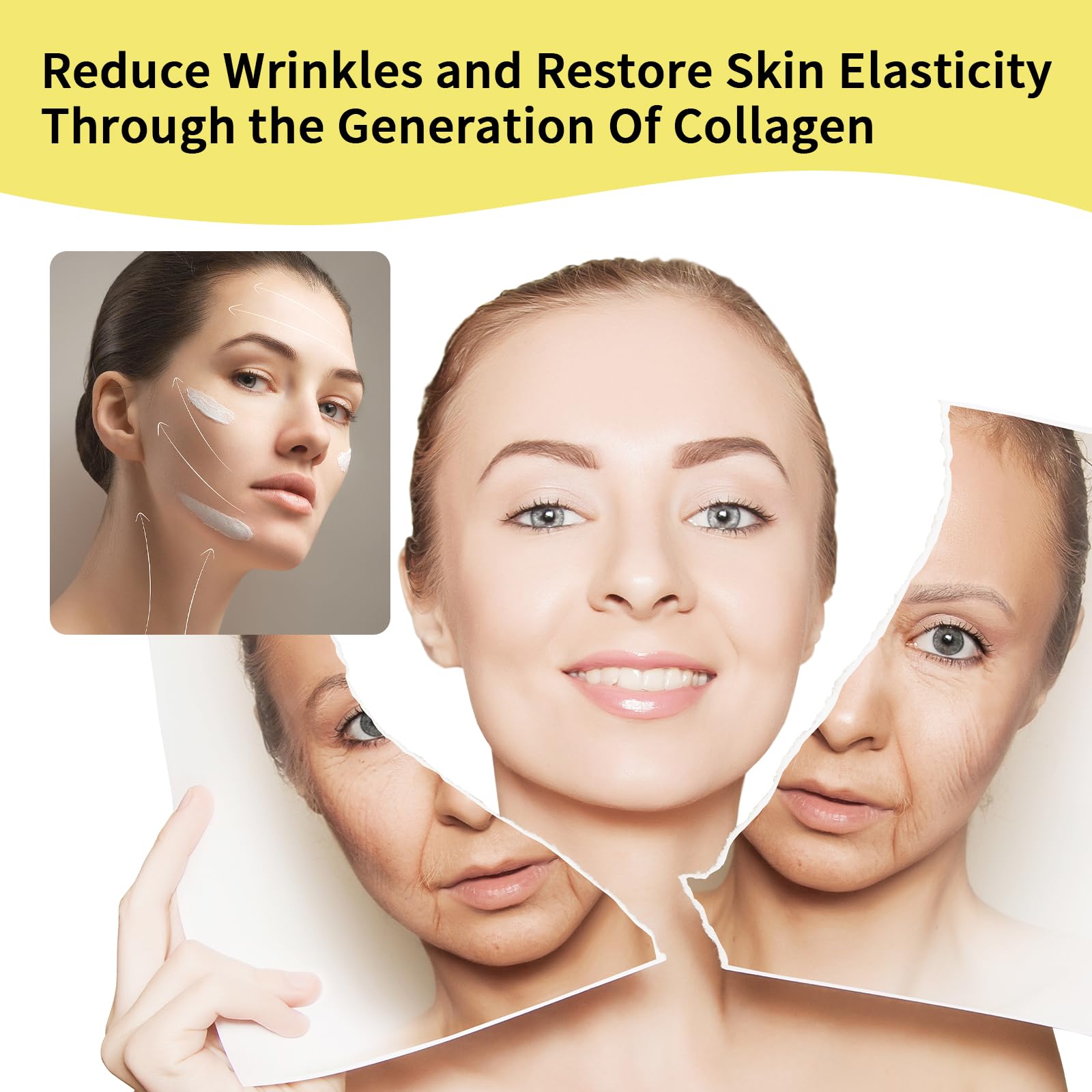 Advanced Snail Mucin Skincare Set For Teen Girls, Anti Wrinkle & Repair Face Skin Care Gift Set With Face Cleanser, Serum, Face Cream, Eye Cream, 4 PCS Peptides Snail Mucin Kit Travel Size For Women.