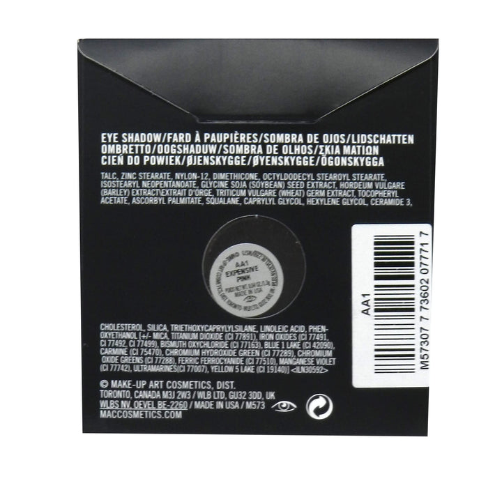 MAC Eye Shadow Pro Palette Refill Pan Expensive Pink (Veluxe)