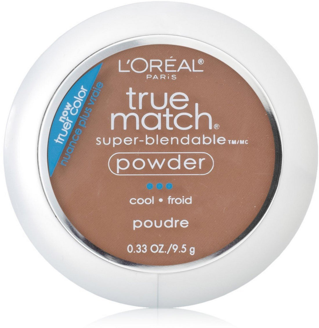 L'Oreal Paris True Match Super-Blendable Powder, Cool, Cocoa C8 - 0.33 oz