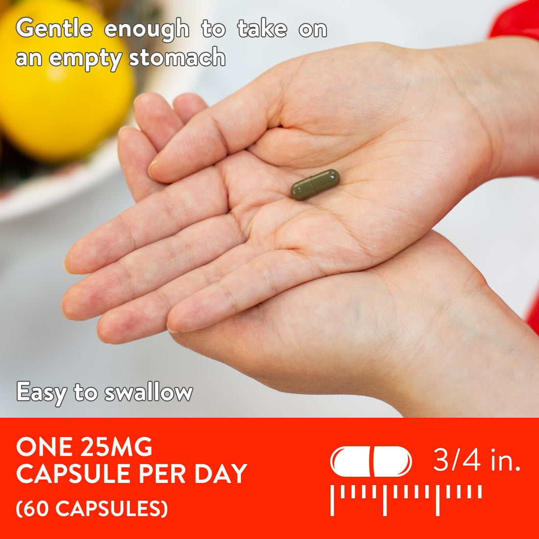 Active Iron High Potency Iron Supplement, Non-Constipating Gentle Iron Pills for Women & Men, 2X Better Absorption, Clinically Proven to Increase Iron & Energy Levels, 25mg (60 Capsules)