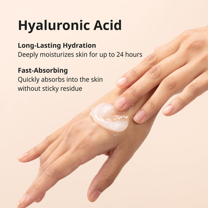Lerinn Hyaluronic Aqua Gel, Lightweight Daily Moisturizer with Hyaluronic Acid for Deep Hydration, Soothing, Fast-Absorbing, Fragrance-Free Face Cream for Sensitive Skin and All Skin Types (50 ml).