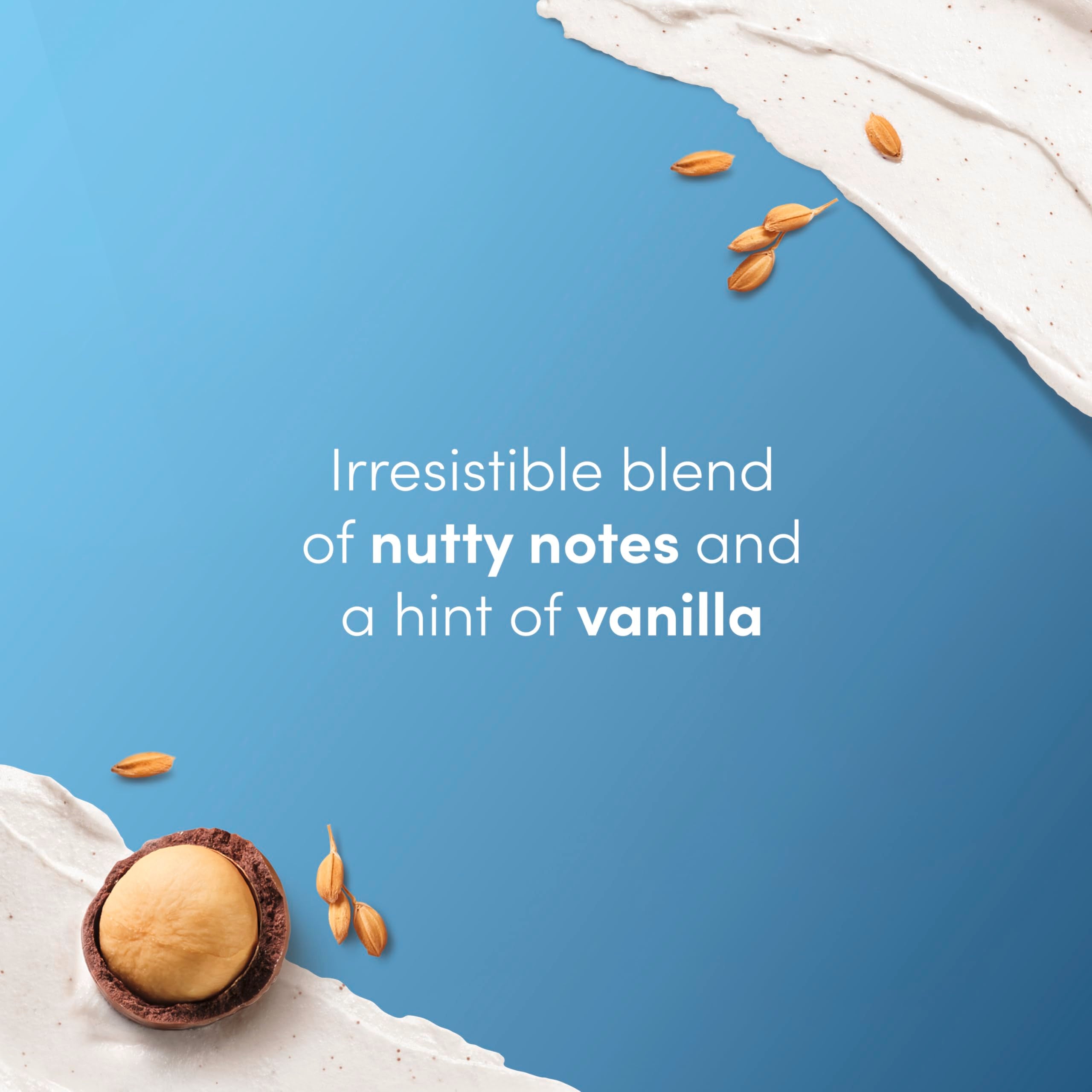 Dove Macadamia & Rice Milk Body Scrub Exfoliates and Deeply Nourishes for Smooth, Radiant Skin 15oz