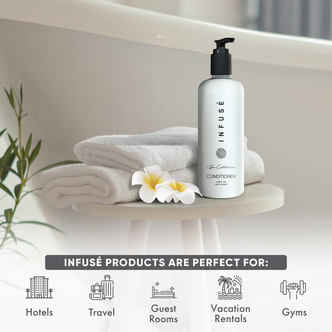 Terra Pure Infuse White Tea and Coconut Conditioner | 400 ml SINGLE