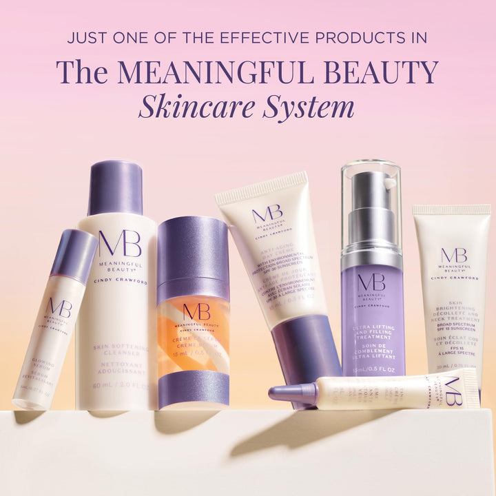 Meaningful Beauty Crème de Serum, Night Moisturizer with Melon Extract, Peptides, and Hyaluronic Acid
