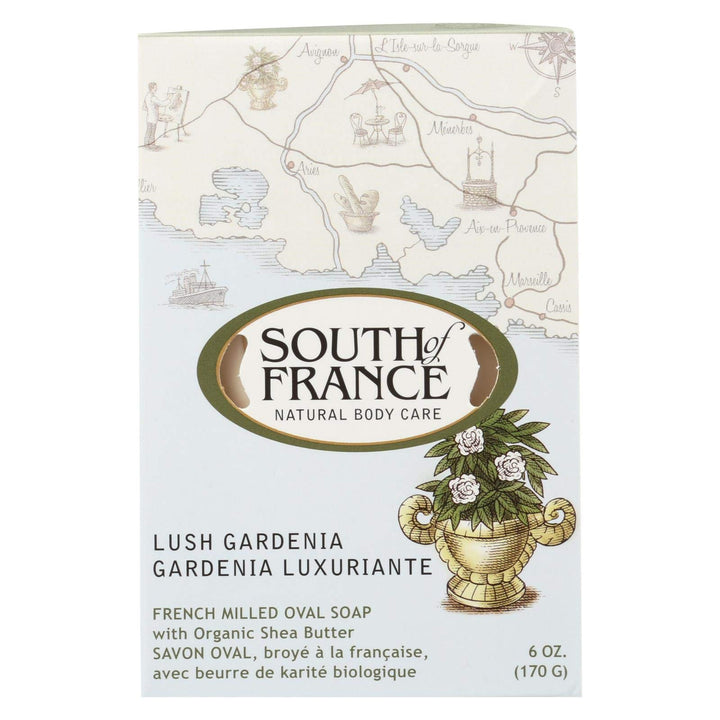 South Of France Bar Soap Lush Gardenia Full Size 6 Oz
