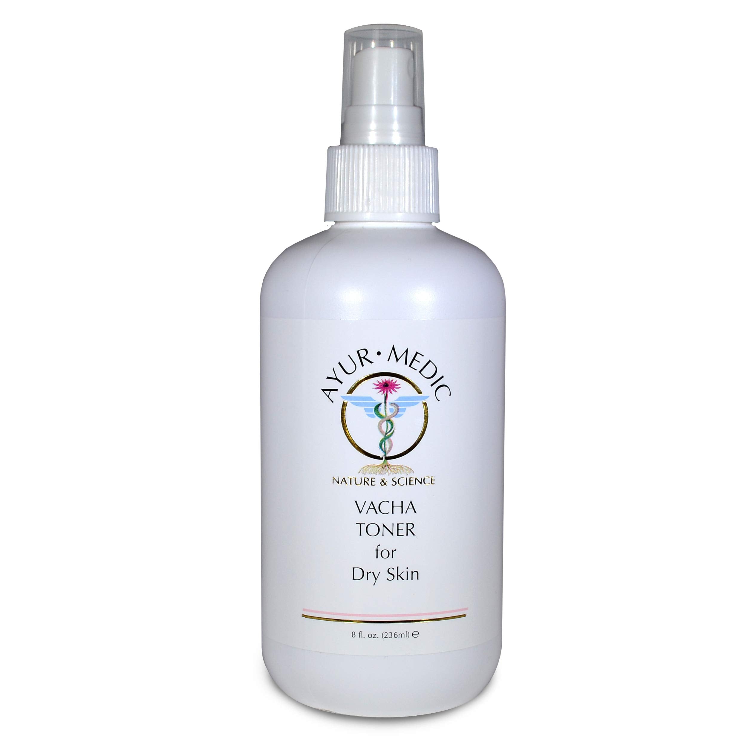 Ayur Medic Vacha Dry Skin Toner, Dry to Sensitive Skin (8 oz.)