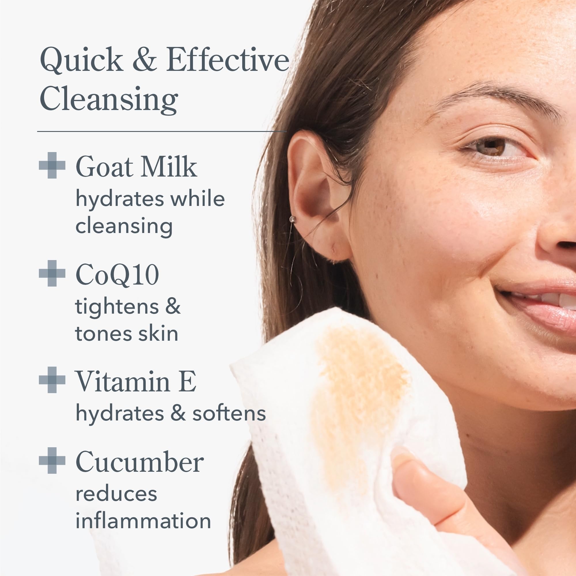 Beekman 1802 Facial Cleansing Wipes 30 ct. (Honey & Orange Blossom)