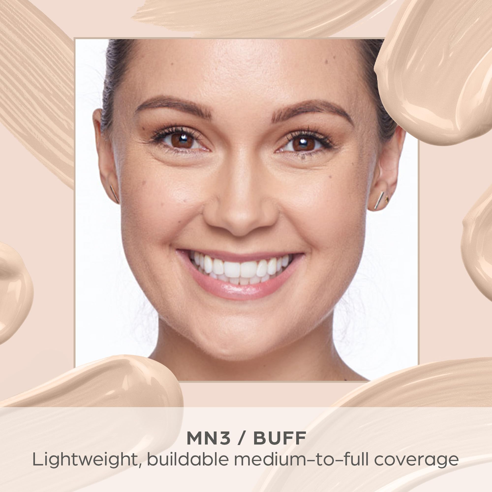 PÜR Beauty 4-in-1 Sculpting Concealer, Moisturizing Formula, Covers Imperfections, Lightweight medium to full coverage, Revitalizes Complexion, Cruelty-Free, Gluten Free- MN3, 1 Count (Pack of 1)