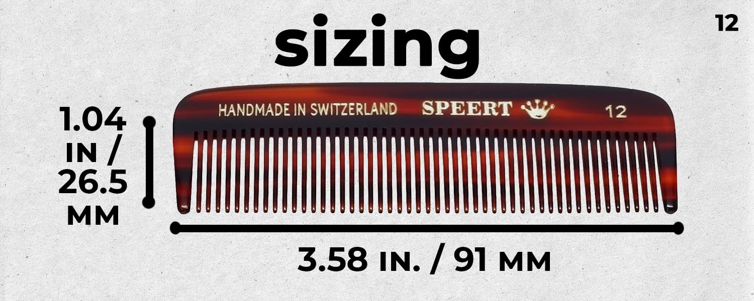 Hand-made tortoise comb #12