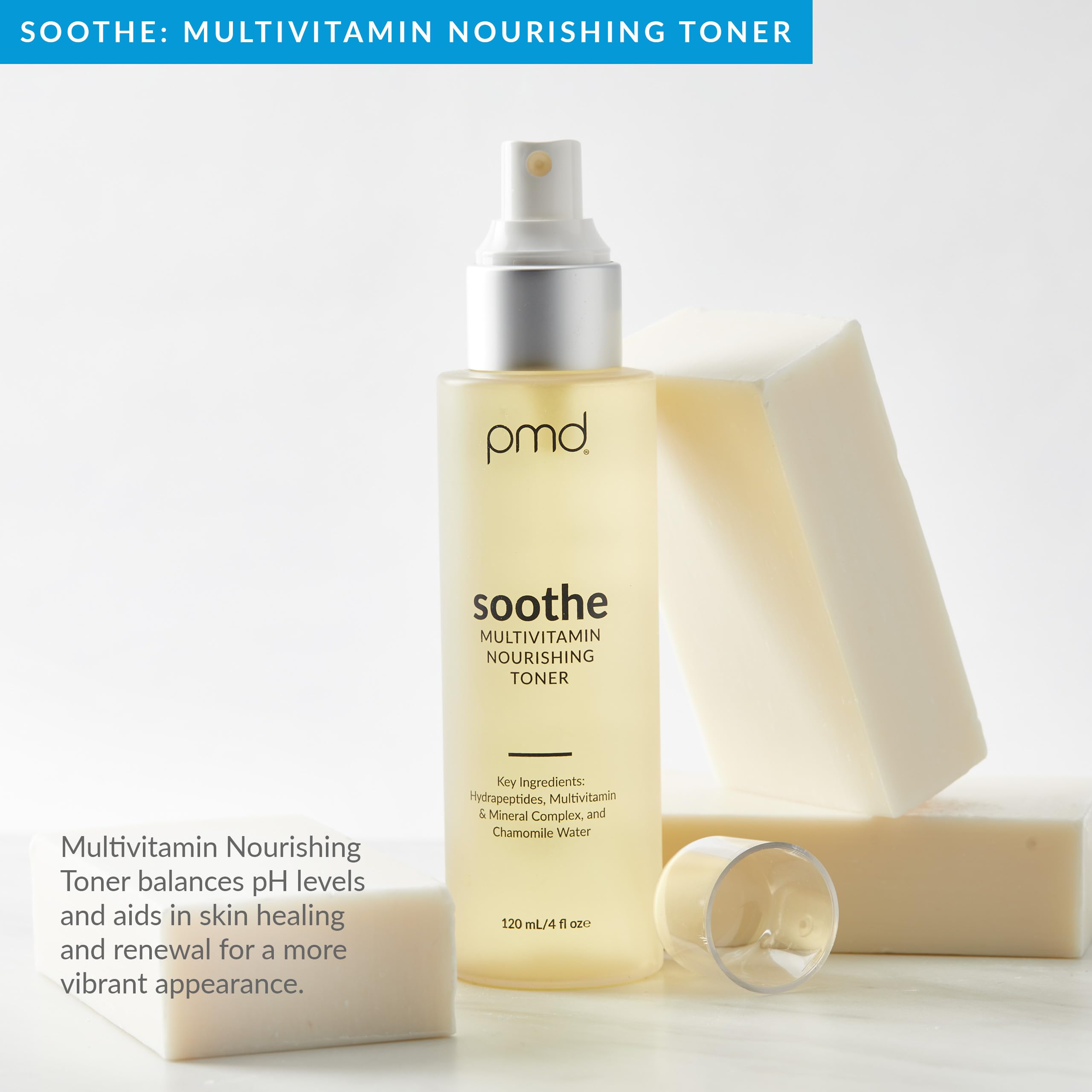 PMD Soothe: Multivitamin Nourishing Toner, 4 Fl Oz (Pack of 1)