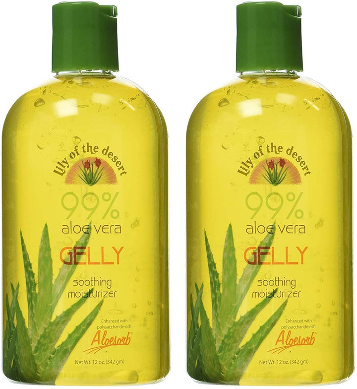 Lily of the Desert - Aloe Vera Gelly - 12 OZ (Pack of 2)