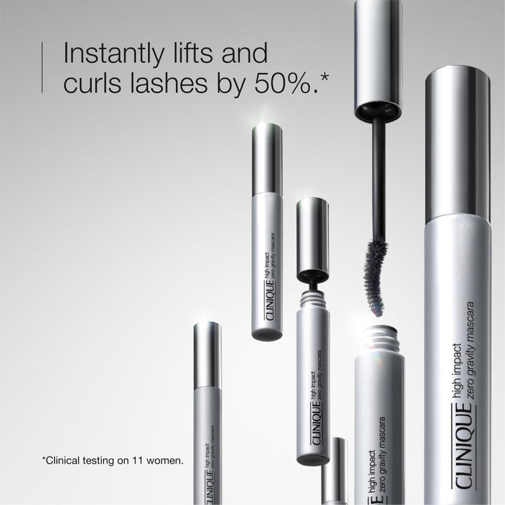 Clinique High Impact Zero Gravity Tubing Mascara | Length, Curling, Smudge Resistant + Non-Flaking