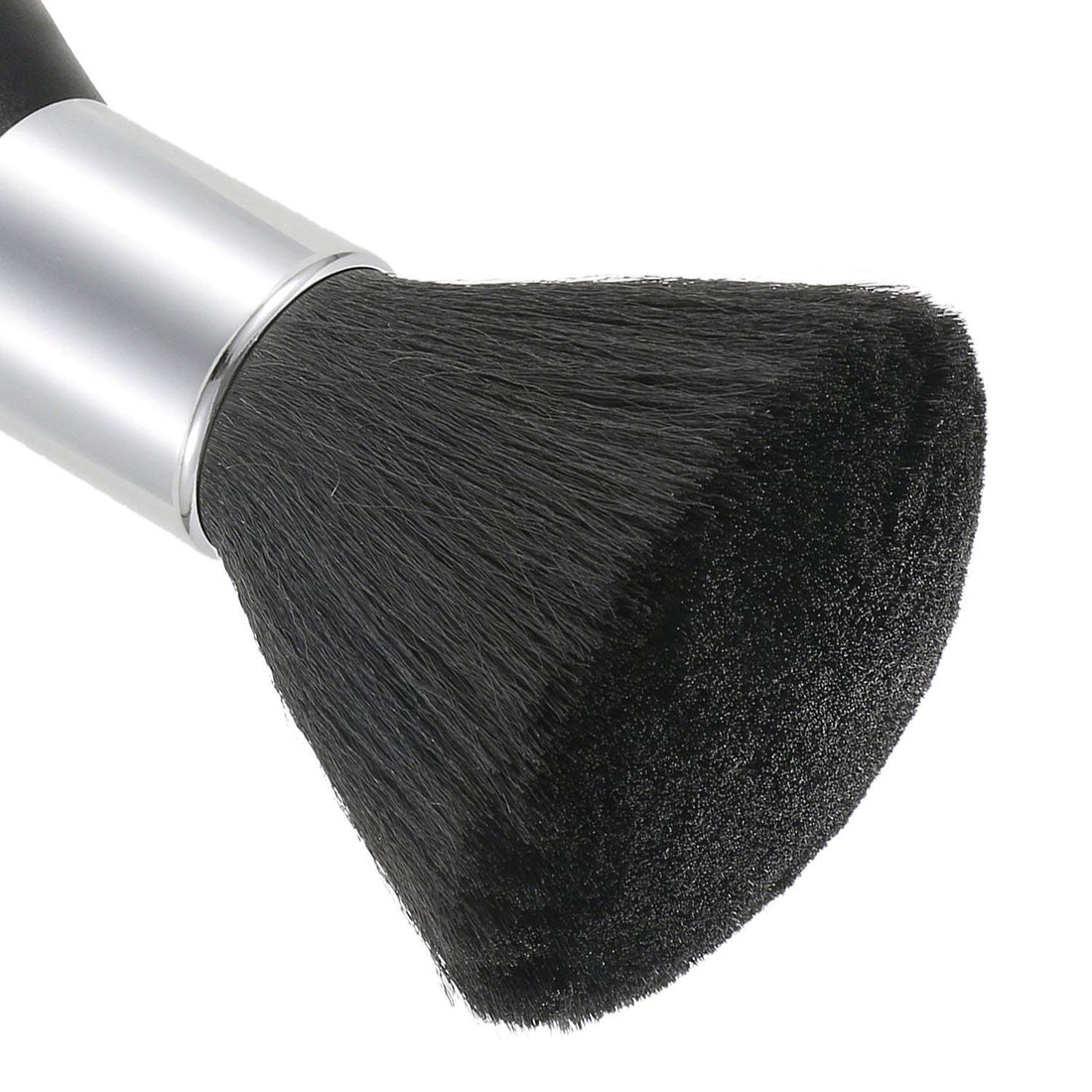 Healthcom Barber Neck Duster Brush Hair Cutting Kits Hair Salon Hair Removal Brush Professional Broken Hairbrush Haircut Special Cleaning Brush,Black