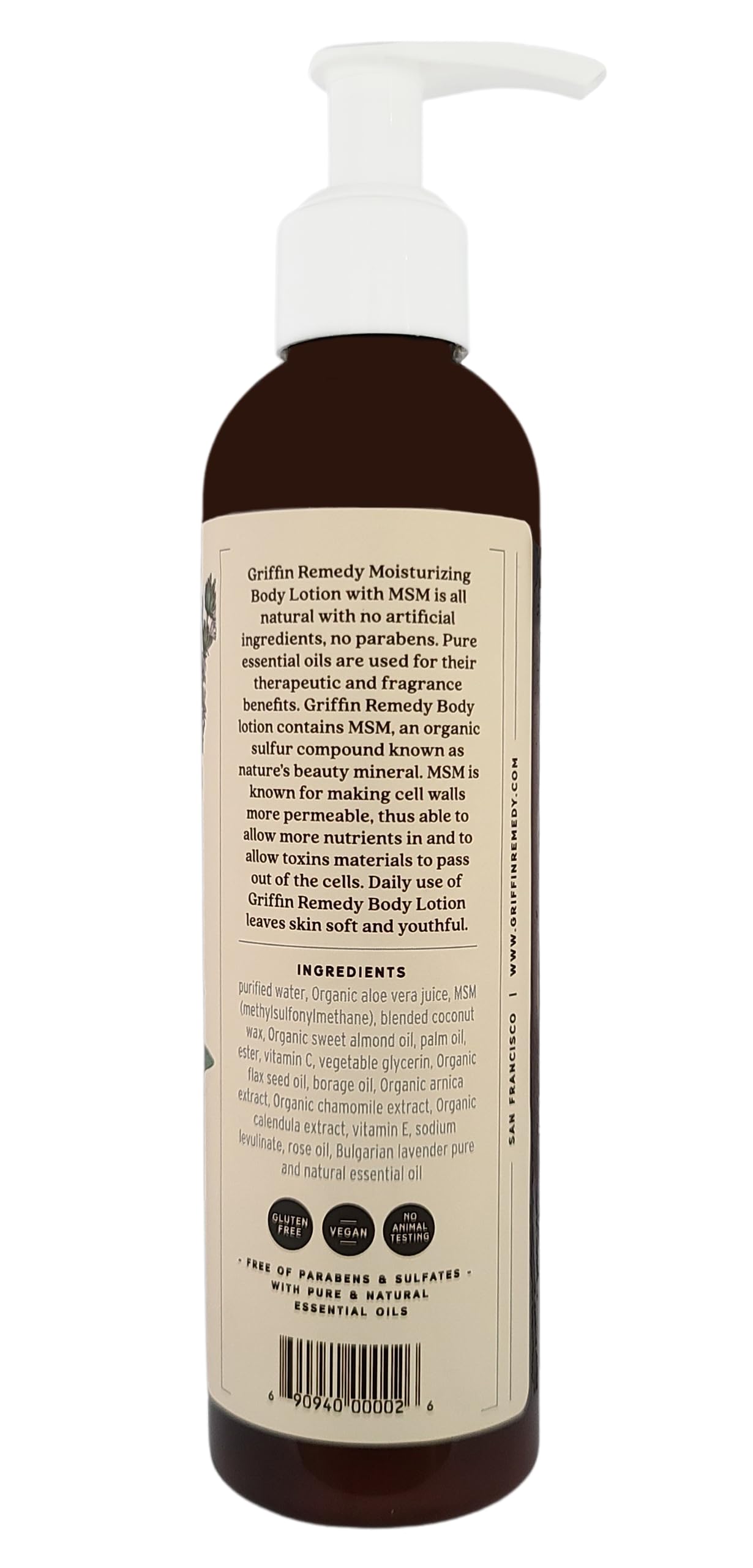 Griffin Remedy Bulgarian Lavender Body Lotion