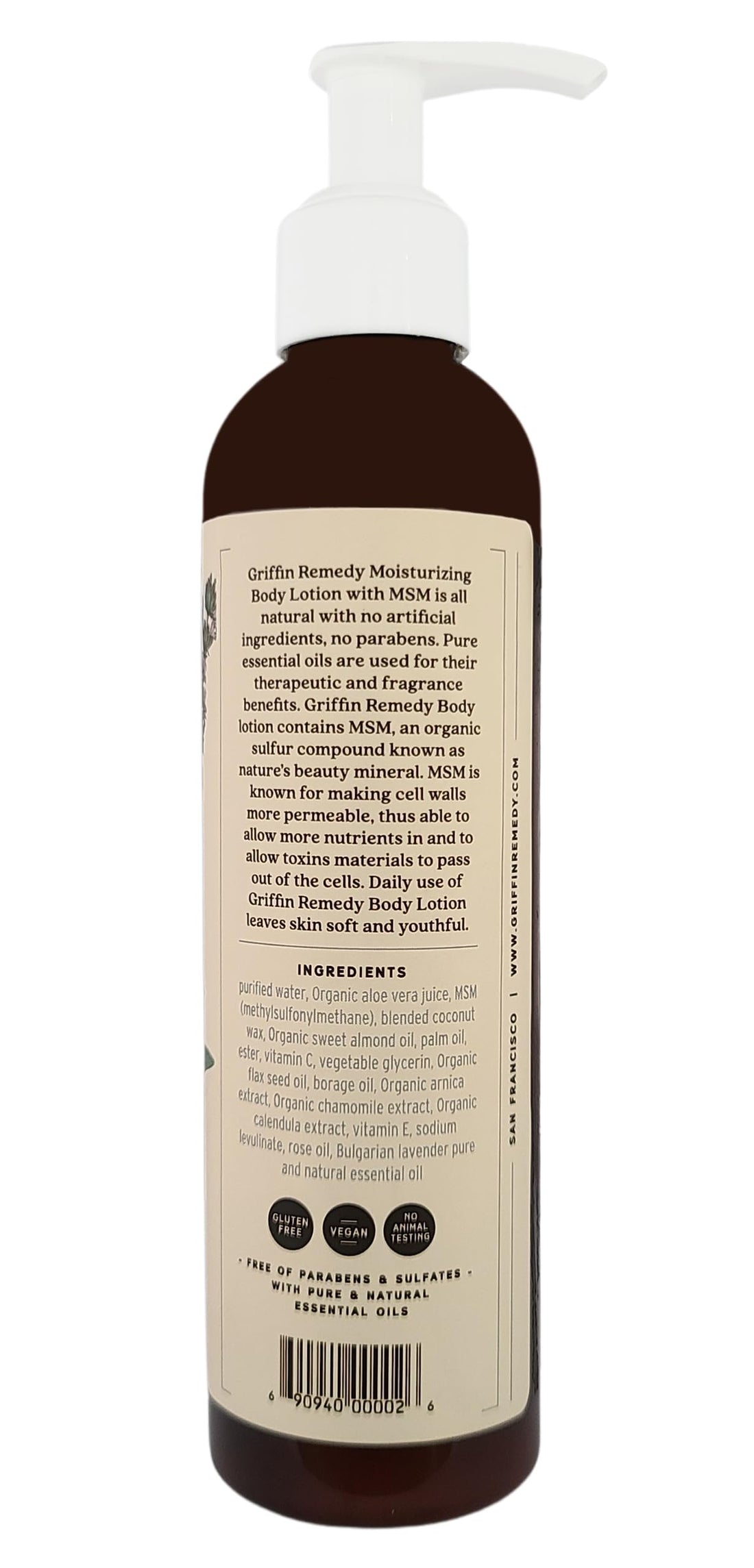 Griffin Remedy Bulgarian Lavender Body Lotion