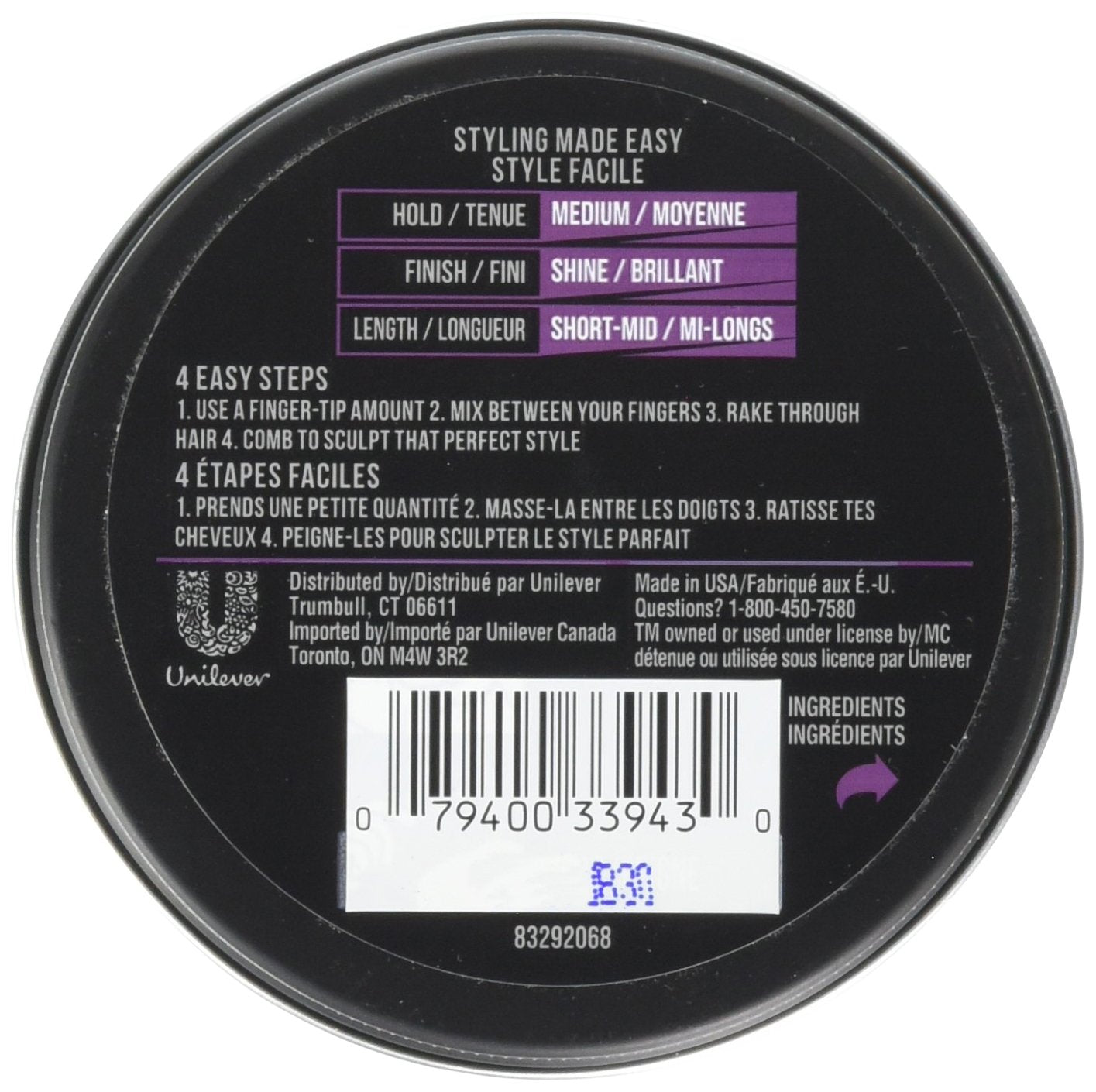 AXE Refined Clean-cut Look Pomade 2.64 Oz