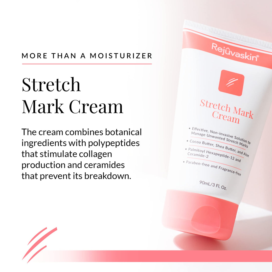 Rejuvaskin Resolve Stretch Mark Cream ‚¬Œ Helps Improve And Prevent Stretch Marks ‚¬Œ Cocoa Butter, Aloe, Shea - 3Fl Oz/90Ml