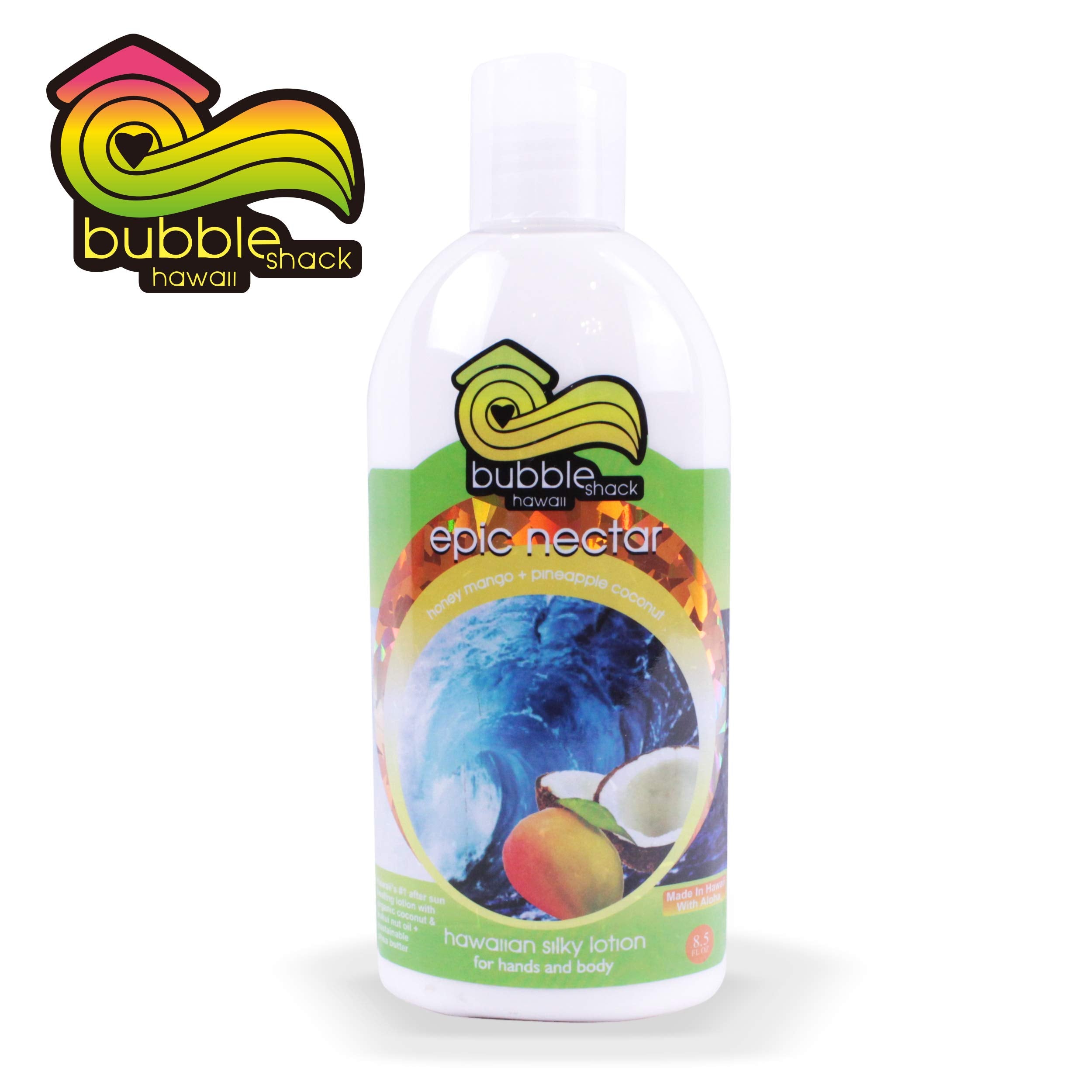 Bubble Shack Epic Nectar Body Lotion, 8oz by Bubble Shack Hawaii